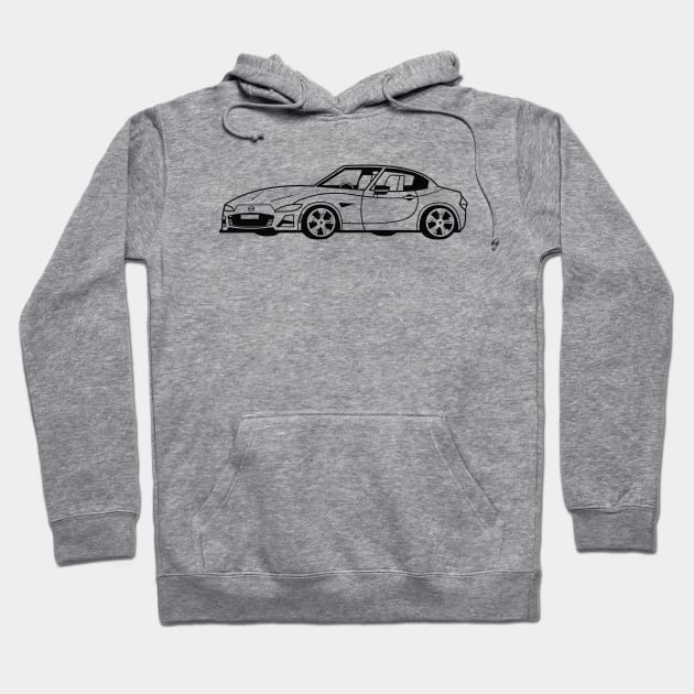 Mazda Miata Hoodie by Madelyn_Frere